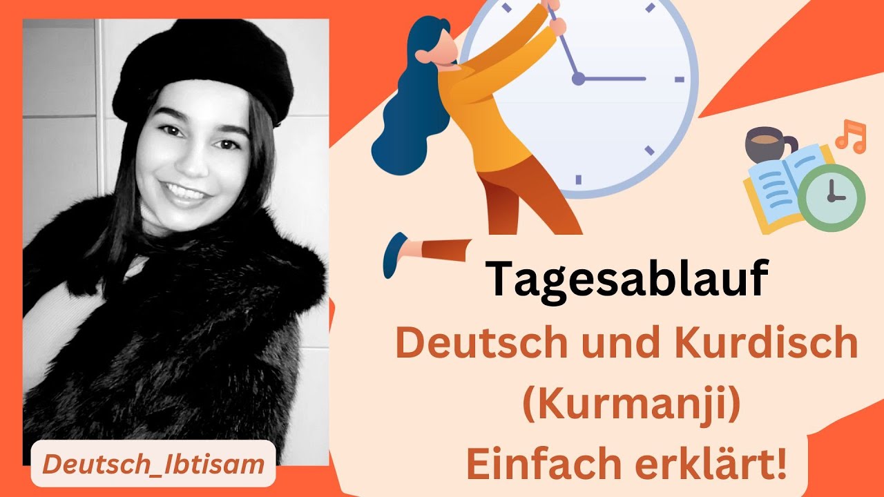 Podcast_1:Mein Tagesablauf auf Deutsch - Einfach erklärt für Anfänger! A1, A2, B1