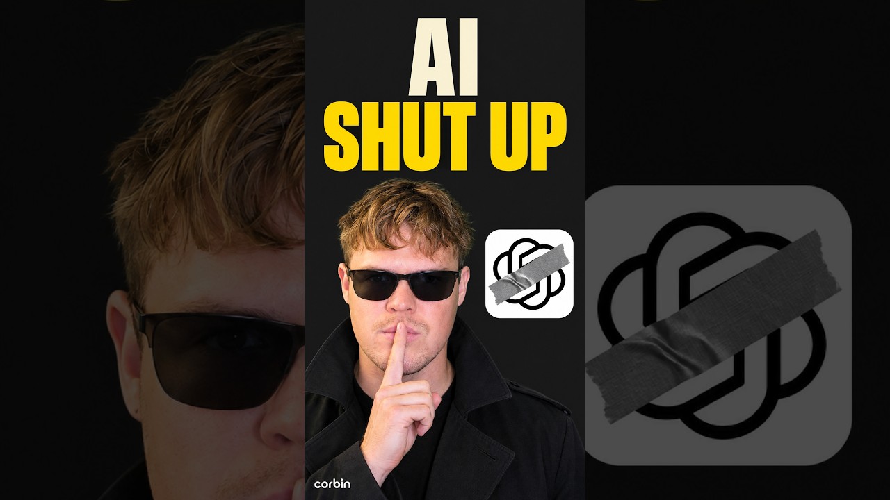 AI needs to stop yapping