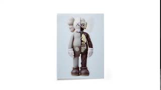 KAWS COMPANION Lenticular Postcard Gray | MoMA Design Store