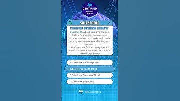 Salesforce Certified Business Analyst Practice Exam Questions- Customer Discovery