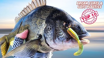 TOP 10 BREAM Lures, Soft Plastics & Techniques