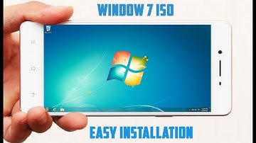 Install & run window 7/vista/xp on android smartphone | Best method | android tutorial 2017