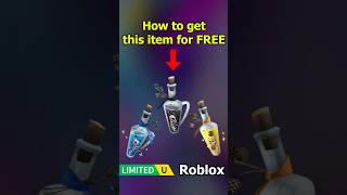 FREE ITEMS LIMITED - HOW TO GET FREE ITEM Elixir Pyrrhic Glory in Halloween Spotlight #roblox