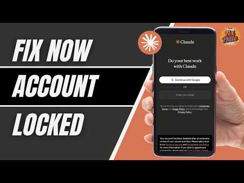 How To Fix Claude Account Locked 2026 | Claude AI Login Problem Fix