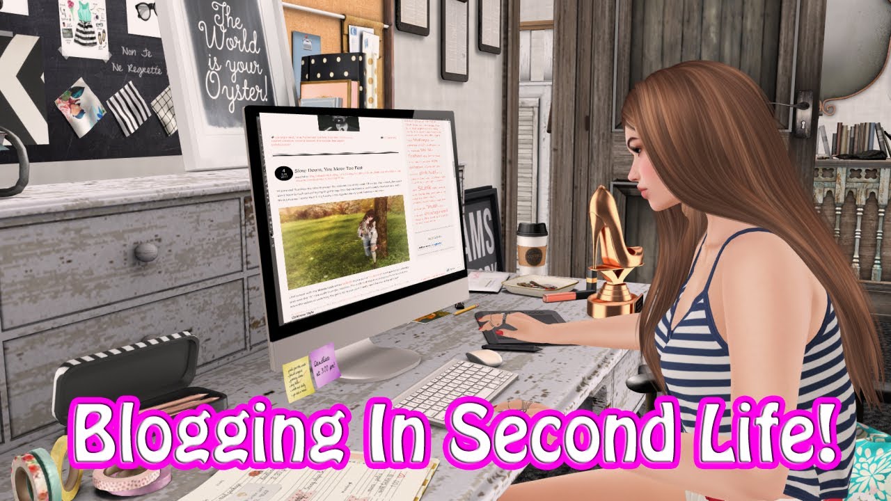 How To Blog In Second Life! Part 1 - Where Do I Put It?!