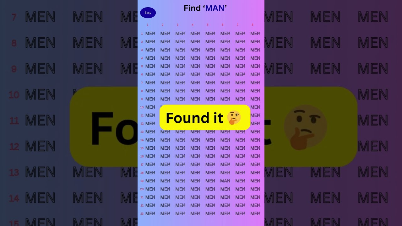 Only Sharp Minds Solve This 😳 | Spot Me Challenge 