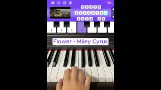 Flower (Miley Cyrus) Hook - Learn Piano Fast and Easy for Beginners pianoforbeginners pianoeasy