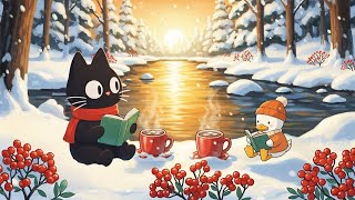 A Soft Story in the Snow 🌨️📖  Calm Lofi for Peaceful Moments screenshot 4