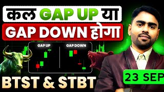 gap up and gap down strategy | btst trading strategy | btst options trading strategy | gap theory