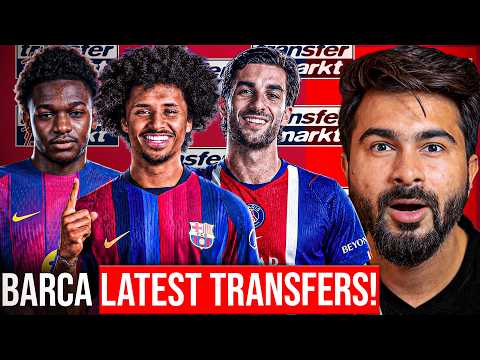 Alvarez To Barca Update! Adeyemi, Bissiwu To Barca! Tielemans, Santos To Man United
