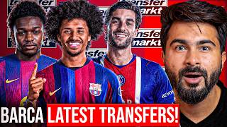 Alvarez To Barca Update! Adeyemi, Bissiwu To Barca! Tielemans, Santos To Man United