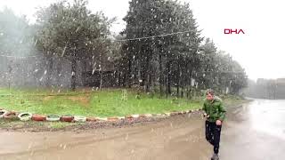 İstanbulda Lapa Lapa Kar Yağışı