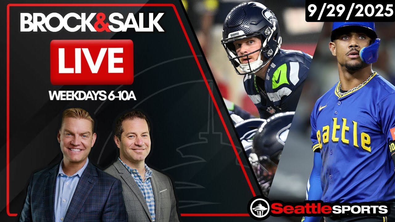 Brock & Salk LIVE Hours 2-4 - 9/29/2025 | Seattle Sports