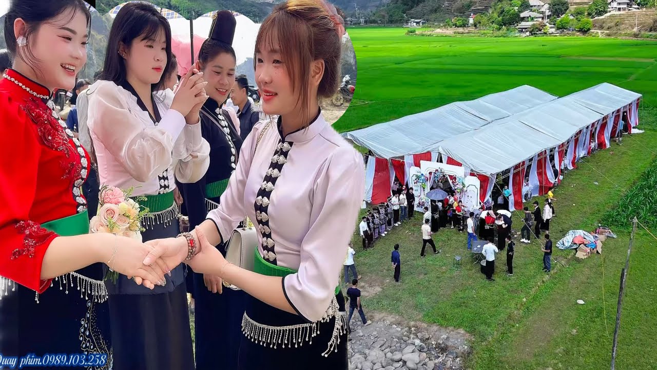 TOÀN CẢNH LỄ VU QUY THU PHƯƠNG ❤️ THIÊN PHANH, BẢN NÀ AN, MƯỜNG KHOA