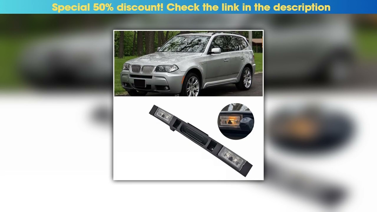 Today Only Touring Boot Trunk Lid Rear Handle With Key Button For BMW E83 X3 2004-2010 Car Tailgate