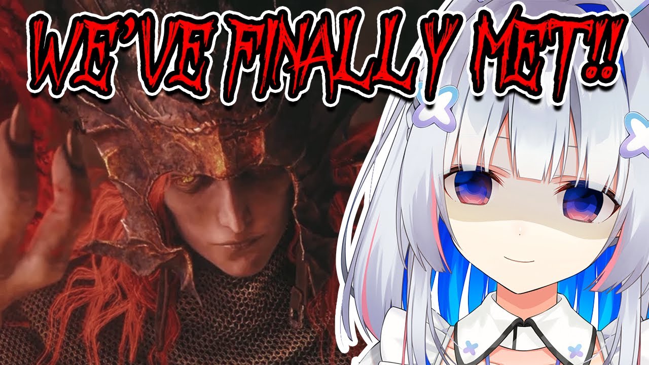 Kanata Is Very Excited To Meet Messmer In Elden Ring [ Hololive ]