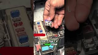 Proper ECM Relay Unplug &amp; Test #truck #automobile #mechanic #diy