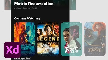 XD Daily Creative Challenge - Streaming Dashboard | Adobe Creative Cloud