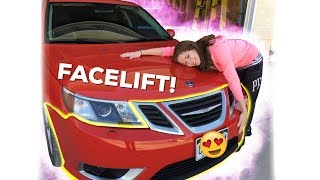 Jaymie's Daily driver gets a Facelift! - Saab 9-3 Aero Bumper!  - China Tech 2...