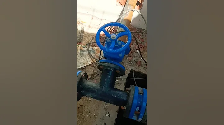 pump house fittings with NRV, Sluice Valve and flow meter #viral #trending #jjm #jaljeevanmission