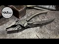 HABU \\ Forging Twisted Damascus Pliers