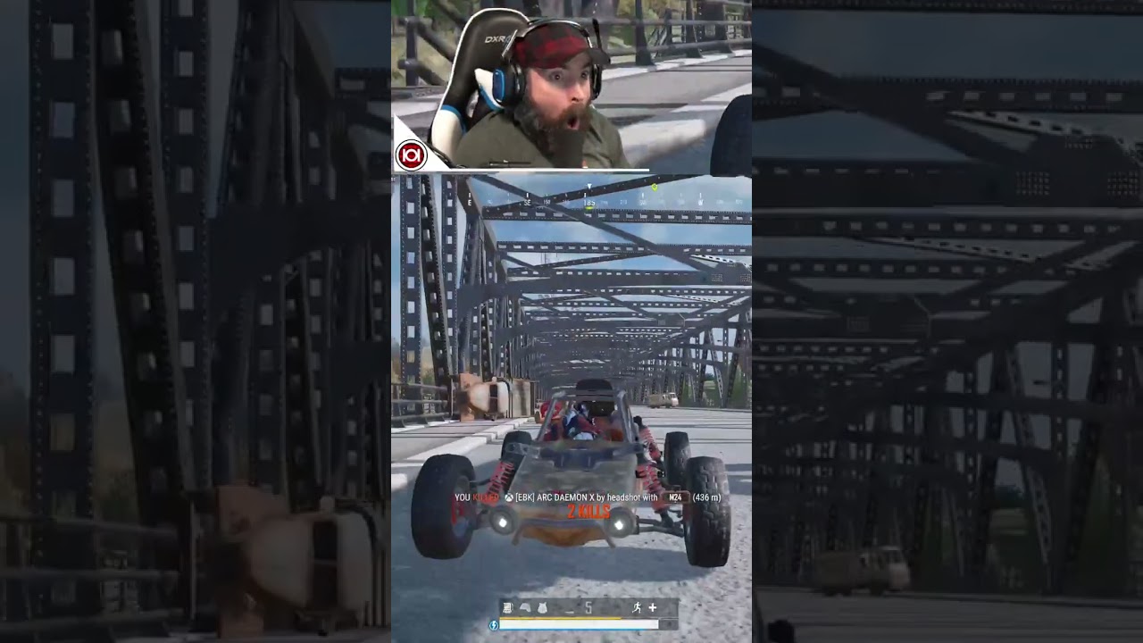 Crazy Drive By Snipe ! #PlayDifferent #pubg