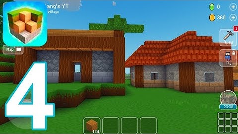 Block Craft 3D: Building Game - Gameplay Walkthrough Part 4 - Small House (Android, iOS)