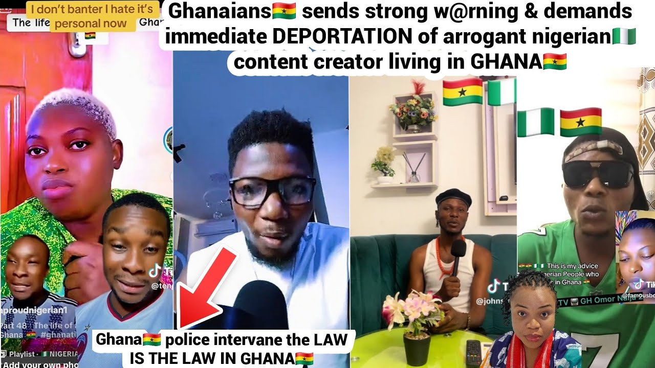 Граждане Ганы🇬🇭 направляют решительное предупреждение и требуют немедленной депортации высокомерн...