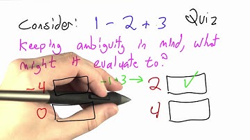 Ambiguity Solution - Programming Languages