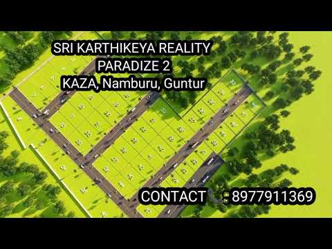 CRDA plots sale in Namburu, Sri Karthikeya Reality, Paradise 2.