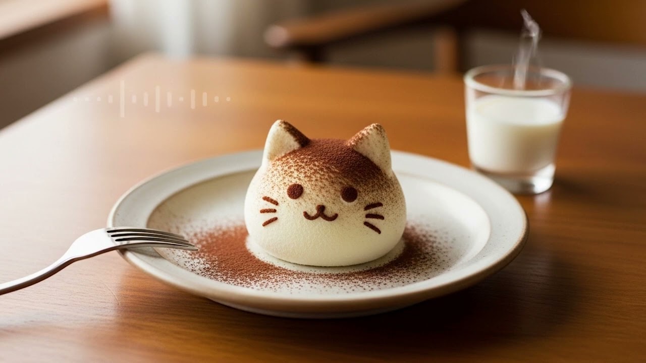 𝐏𝐥𝐚𝐲𝐥𝐢𝐬𝐭 | Piano | Study & Work | 귀여운 고양이 모찌 🐱🍡 따뜻한 우유와 감성 피아노 🥛 Cute Cat Mochi & Warm Milk | Sweet