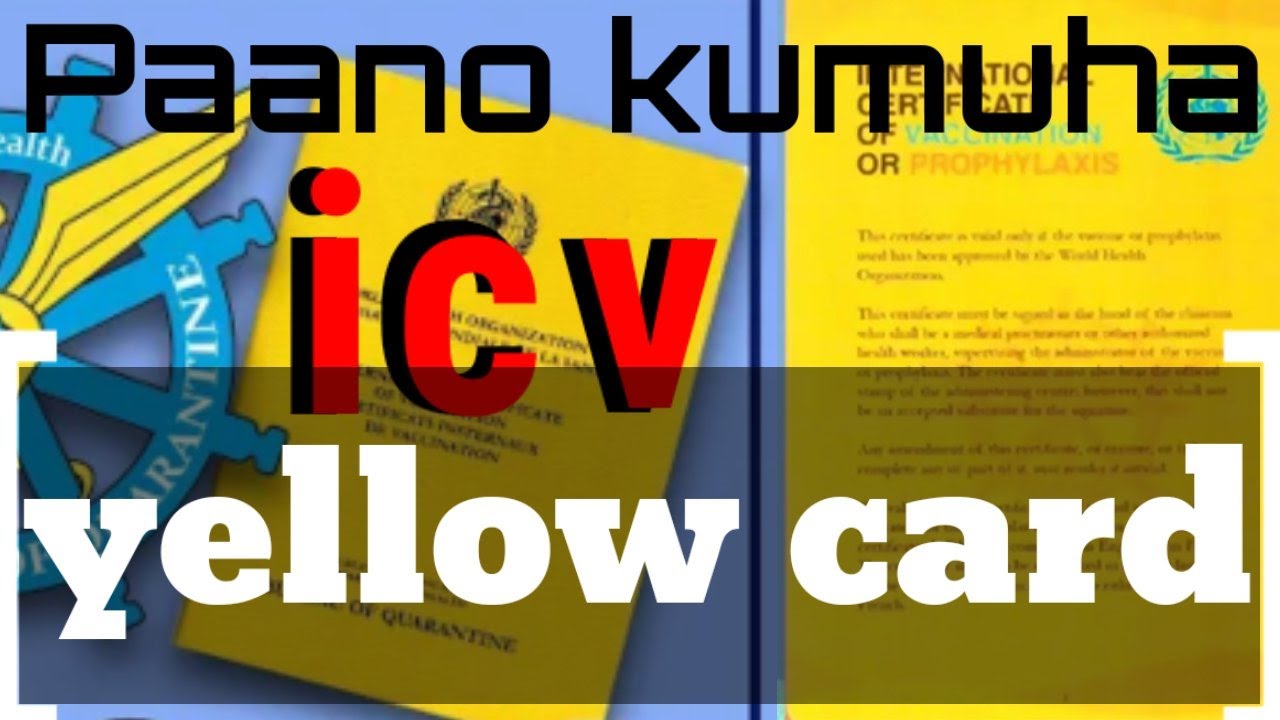 How to get a yellow card step by step. - YouTube