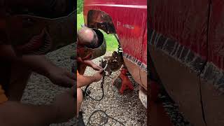 Xj caliper bracket repair