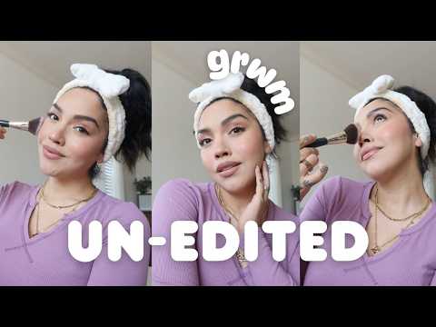 UNEDITED grwm | (can’t believe im doing this)