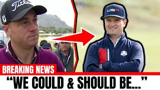 Justin Thomas Gives VERY FIRM message to RYDER CUP ORGANISERS (Out of nowhere!)