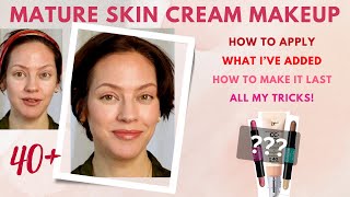 Simple 'nomakeup look' Cream Makeup for Mature Skin | What I've learned