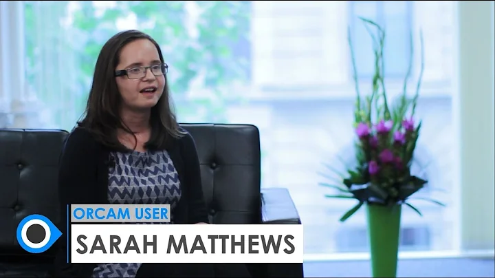 OrCam helps Sarah Matthews read and explore