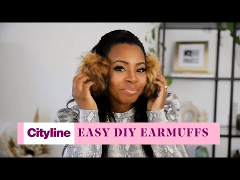 Video: How To Sew Fur Earmuffs