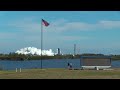 SpaceX Falcon Heavy engine test from three angles