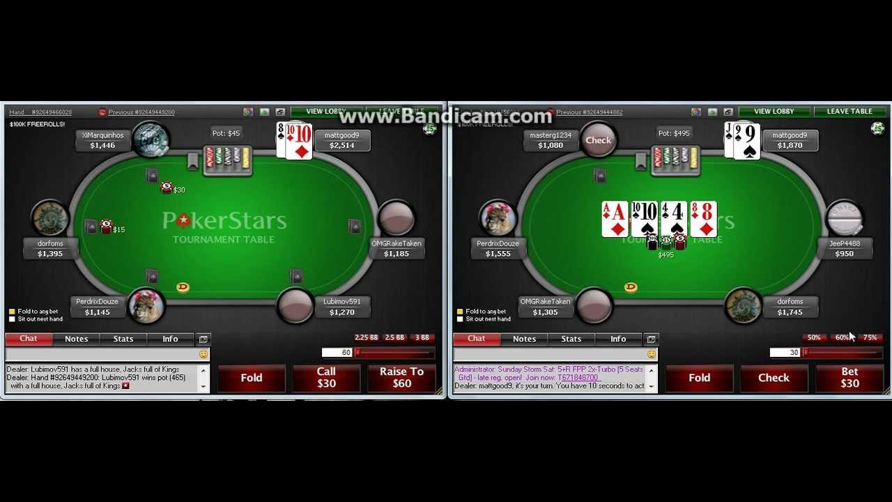 PokerStars 15 Turbo 6Max SnG Playthrough (w/ commentary) 1/4 YouTube