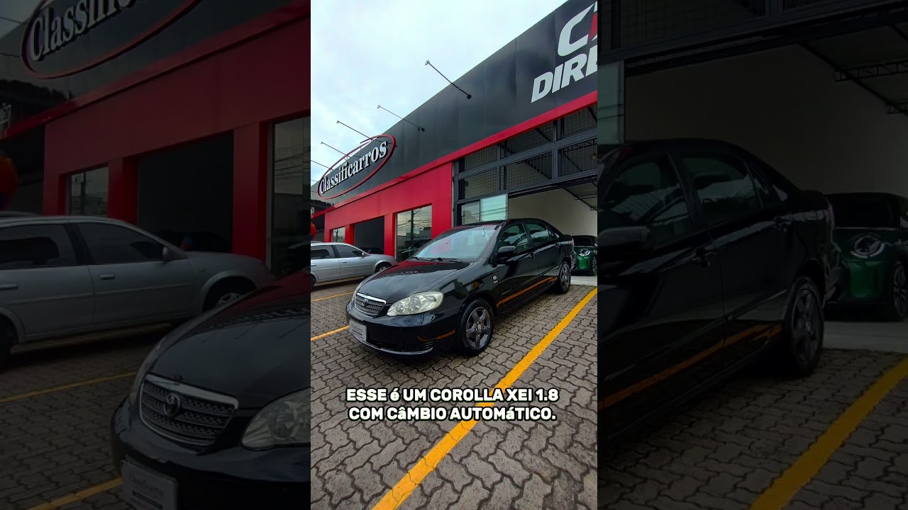 Corolla XEI 1.8 Automático 2006 C-O-M-P-L-E-TO