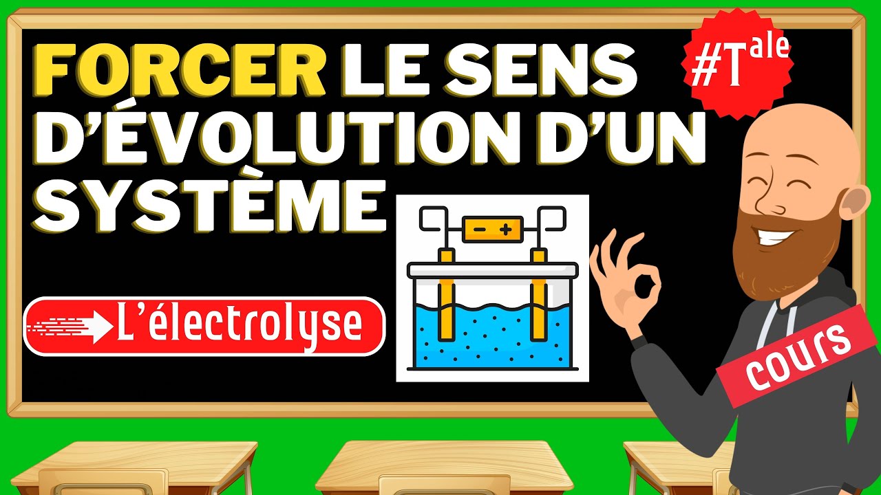 Forcer le sens d'évolution d'un système (électrolyse) - cours de terminale physique chimie