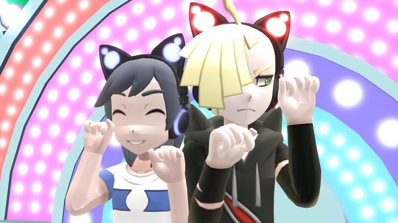 【Pokemon MMD】Happy Synthesizer [Gladion x Sun]