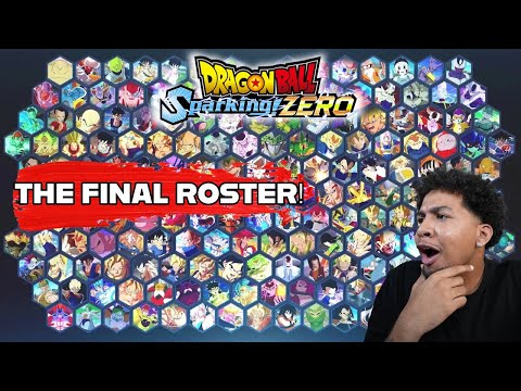 BEST Fighting Game Roster EVER! Dragon Ball SPARKING! Zero 182 Characters ?! FULL Roster REACTION