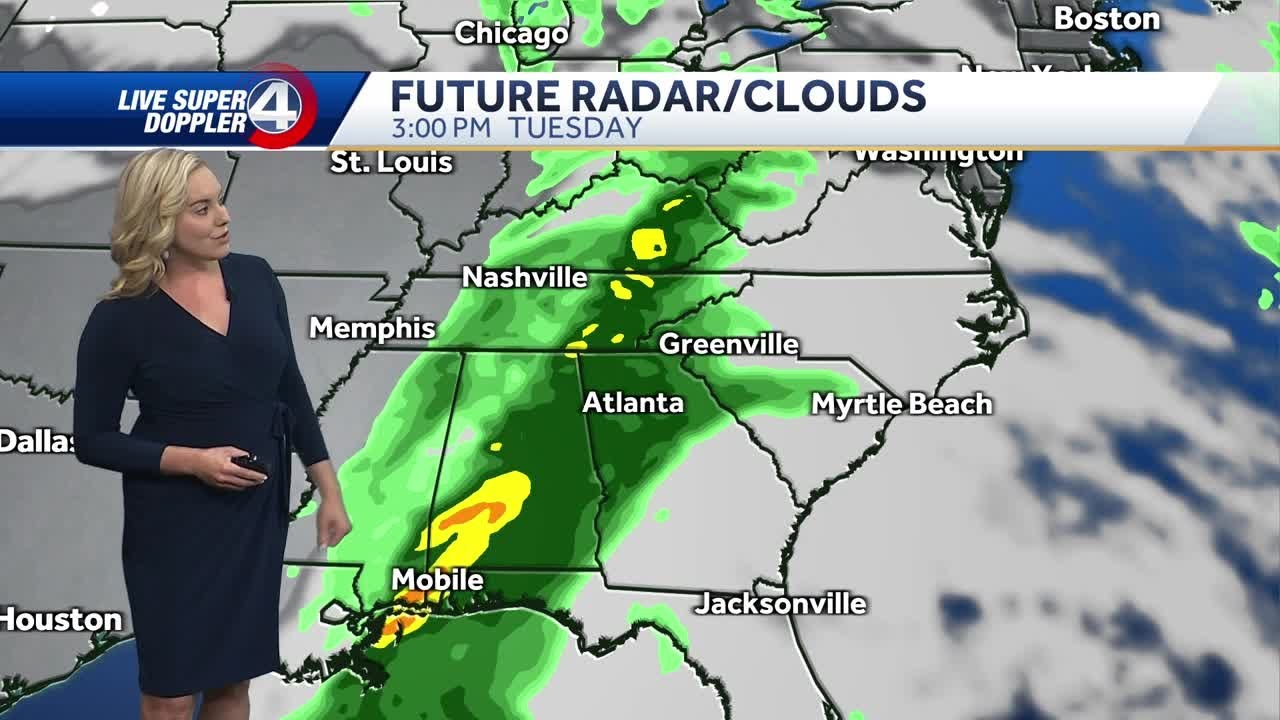 Rain returns on Tuesday - YouTube
