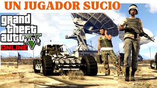 CÓMO ENFRENTAR A UN JUGADOR TRAMPOSO, SUCIO, PROBLEMATICO En Grand Theft Auto V Online GTA V Online screenshot 2