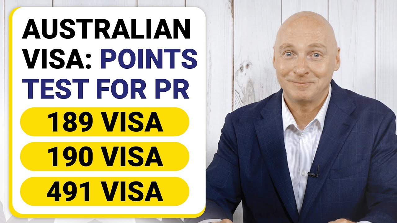 Australian Visa Points Test For Permanent Residency 189 Visa 190 Australian Visa Points Test For Permanent Residency 189 Visa 190
