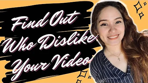 can u see who disliked your youtube video