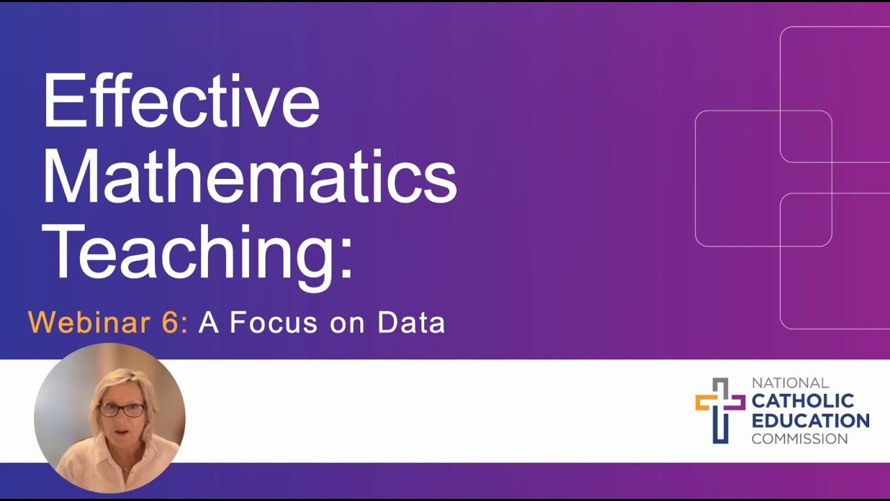 Math Fnec NCEC Mathematics Webinar 6 – A Focus on Data - YouTube