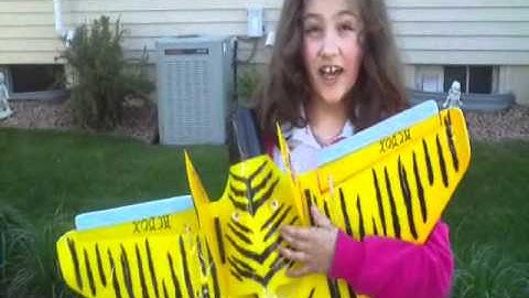 RCDOX 2011 JETIGER elevon modification Art Tech RC plane